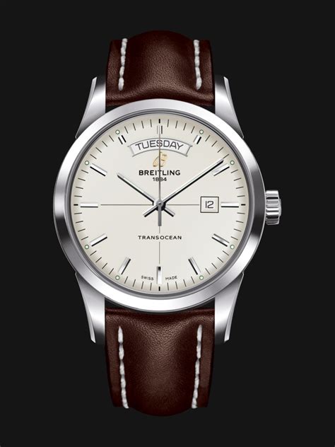 breitling transocean day and date.